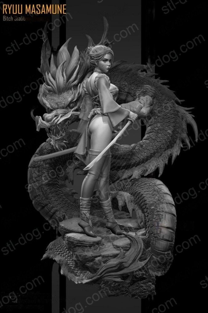 龙政宗  最终幻想 XIV 3D打印图纸